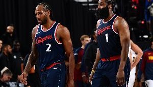 比尔穿0号！船记：快船可排出0-4球衣号码阵容 小卡哈登保罗在列